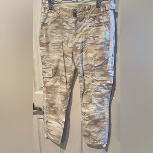 Sanctuary Standard Surplus Utility Military Inspired Sand Camouflage Pants Sz 25